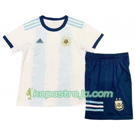 Billiga Fotbollströjor Argentina Barn Hemma tröja Copa América 2019 Kortärmad